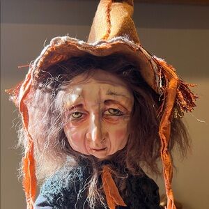 🎃 She is LOVELY & RATE Original 2021 Lulu Lancaster UMBRA the Wickety Witch! 🙀